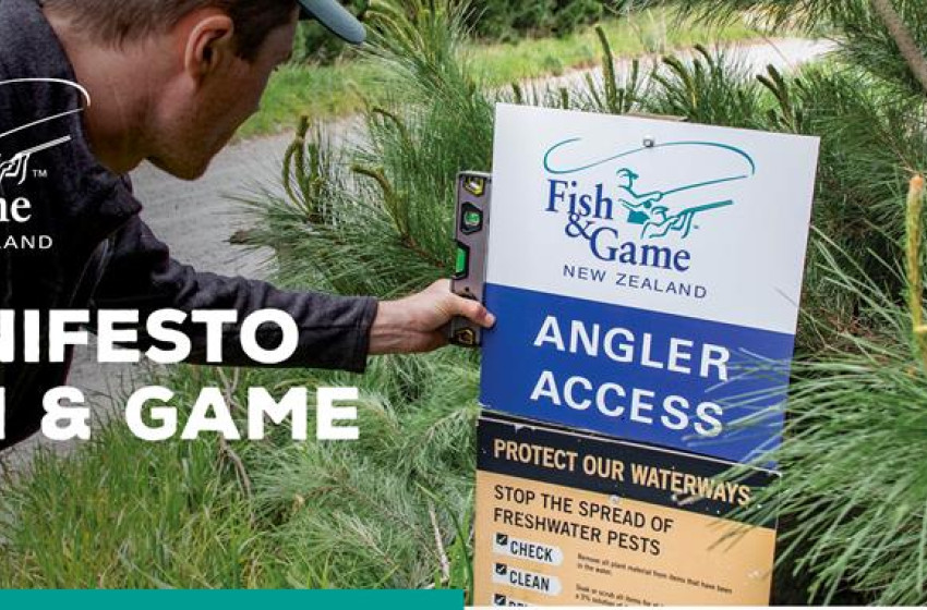 Fish & Game sets out hunting and fishing manifesto for new Government
