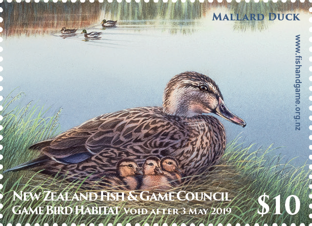 2018 Gamebird Stamp 4