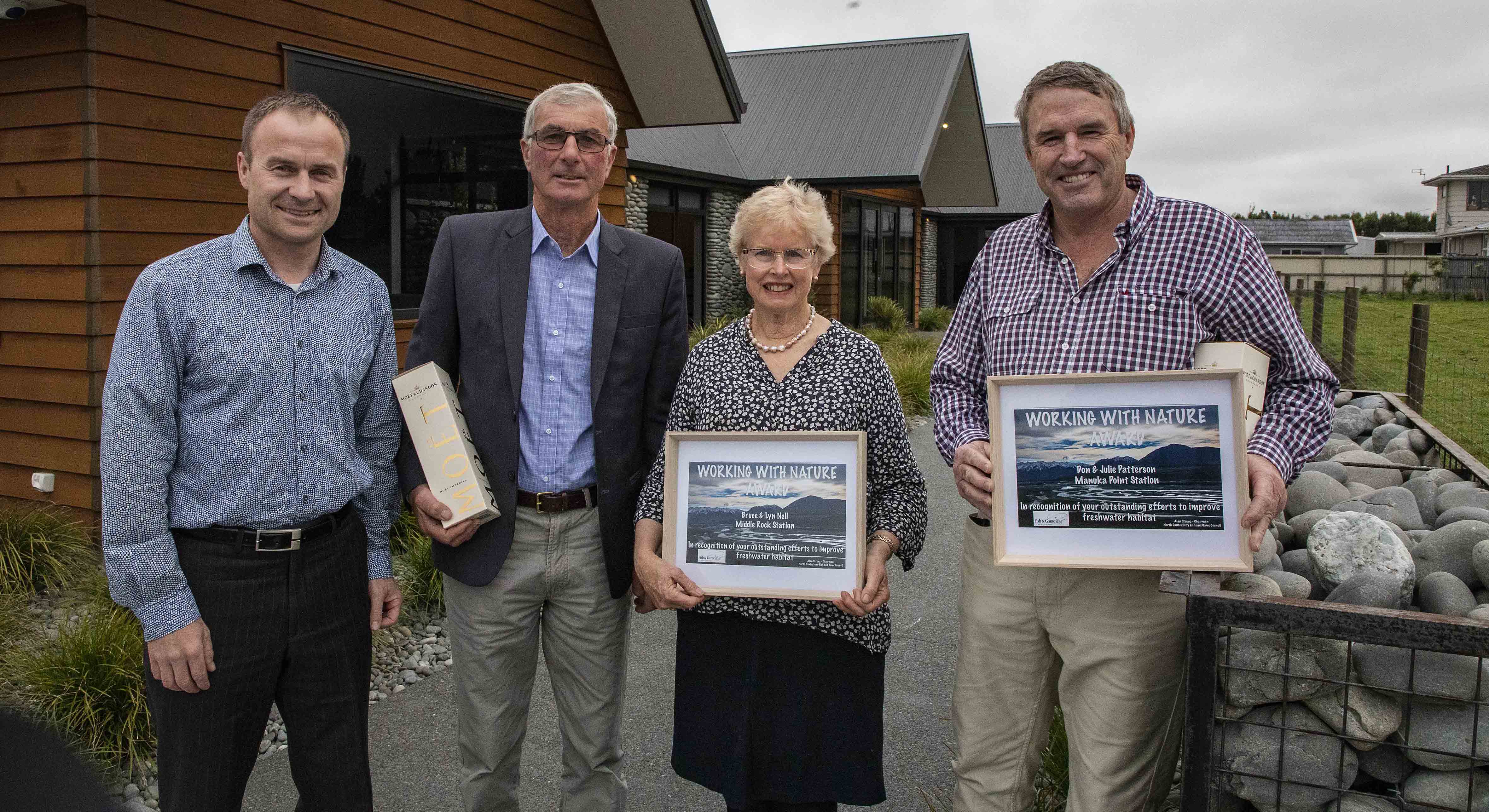 WWNA winners Scott Pearson FG Bruce Lyn Nel and Don Patterson