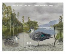 2016 Game Bird miniature sheet