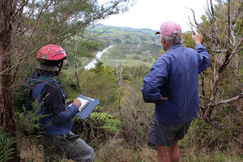 Underwood Wetland ecologist Nan Pullman and former owner David Underwood2