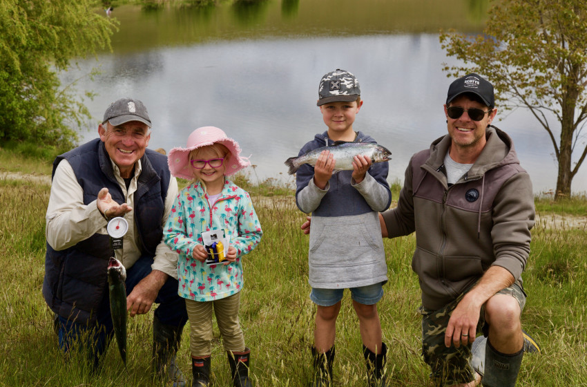 2025 Twizel Kids Salmon Fishing Day