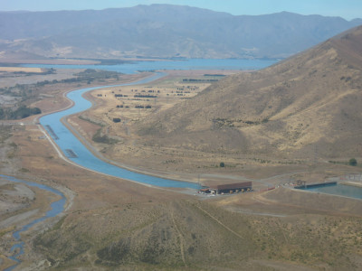 WFR17.28 The Ohau C Canal that flows between the Ohau B and C power stations