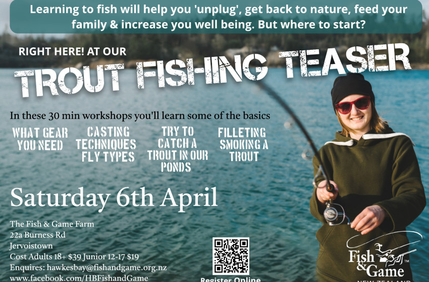 Trout fishing teaser
