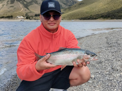Intro Picture (Rainbow trout caught from Lake Lyndon) (002) trim