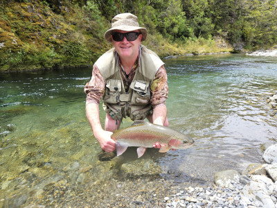 A fantastic lower North Island rainbow cauight last weekend Credit Hamish Carnachan