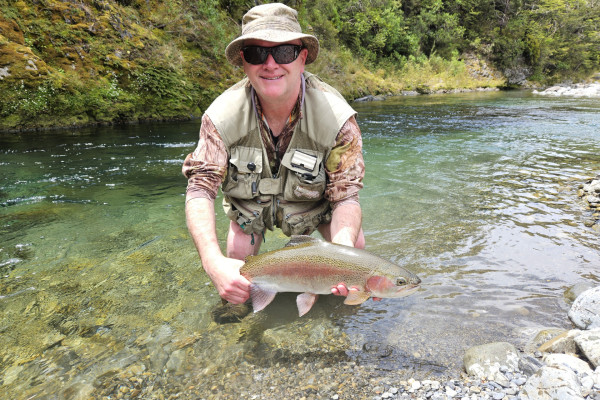 A fantastic lower North Island rainbow cauight last weekend Credit Hamish Carnachan