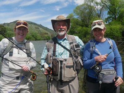Sophie Reed Don Clementson and Shona Kelly 