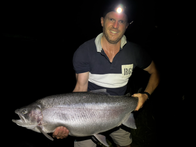WFR2425 112 Guy Metcalf caught this 24lb giant with the expert angler advice of his son Harvey Metcalf