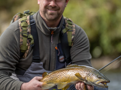 Cohen McCormick with a lovely bar of Hutt River gold taken recently Credit Andrew Harding