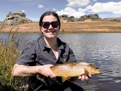 Lily Manson Brown trout mcatemnerys Head Pond H