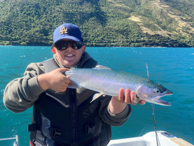 Riley Anderson Rainbow trout