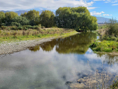 WFR2021.55 Hakataramea River near Wrights Crossing 31 03 2021 this pool held a few adult trout