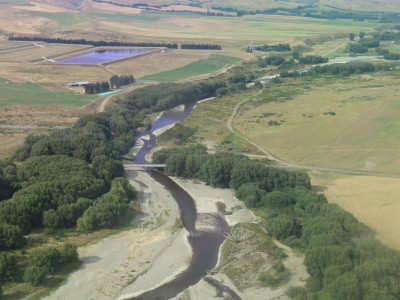 WFR1819.40After a wet summer the Hakataramea River is still holding flow at Wrights Crossing credit R Adams
