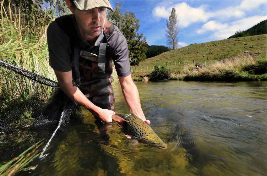 Fishers’ right of way to open beside Riuwaka River