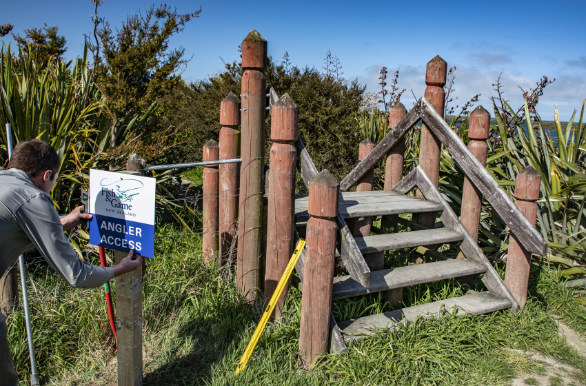 New signs show the way for Canterbury anglers