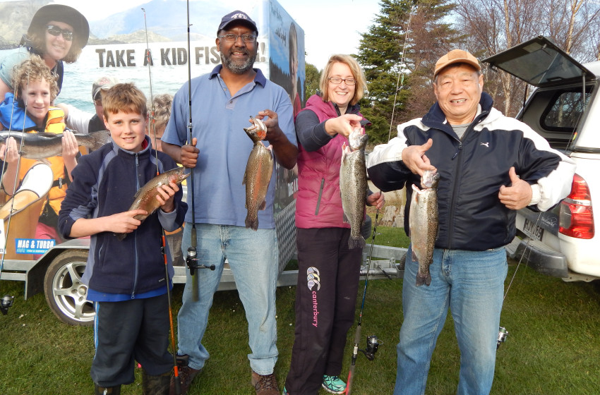 Novice adult beginner spin fishing classes