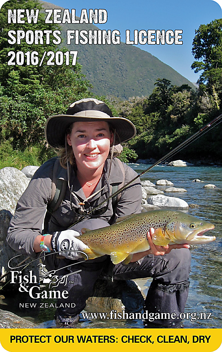 2016 17 Fishing Licence