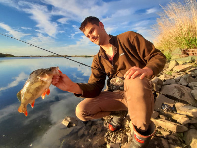 Perch lower Oreti rock wall2