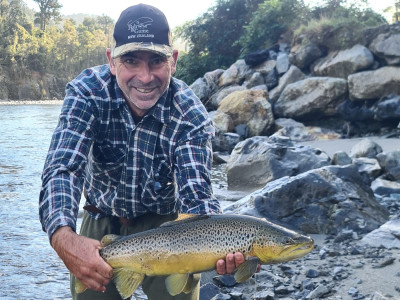 Dan with large trout