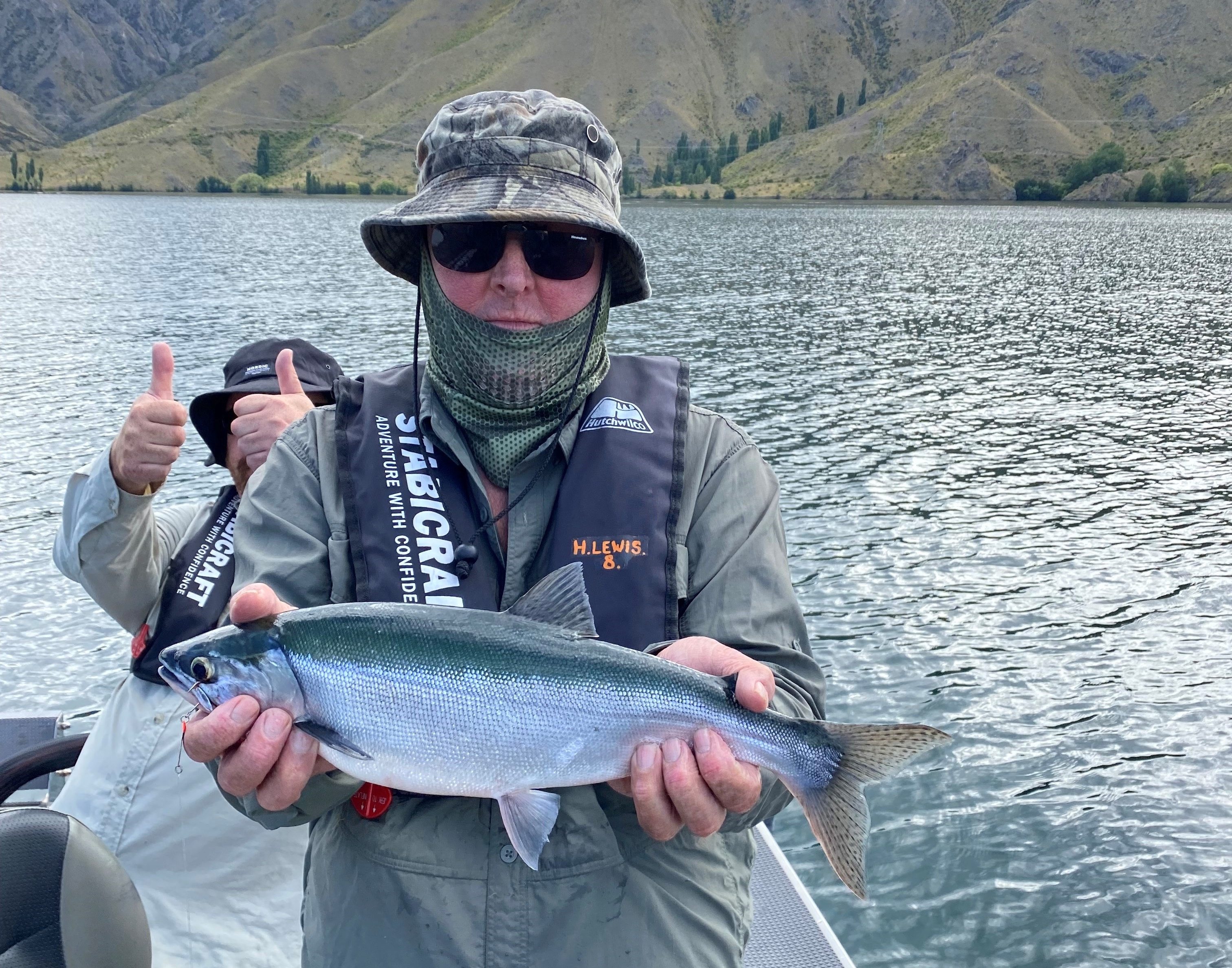 RLcsiDEC2 December and January are the best month to target sockeye salmon at Lake Benmore photo J Tritschler