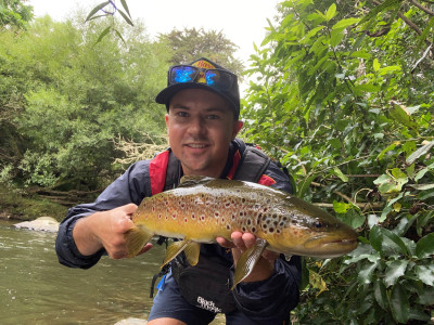 TRL1Feb23. Jack Ogden with a ringplain summer brown.