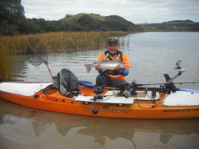 N 2 Karl Pereira 6lb Kai Iwi Lakes Rainbow Trout Downrigger