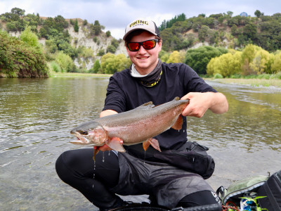 A nice conditoned Tutaekuri rainbow