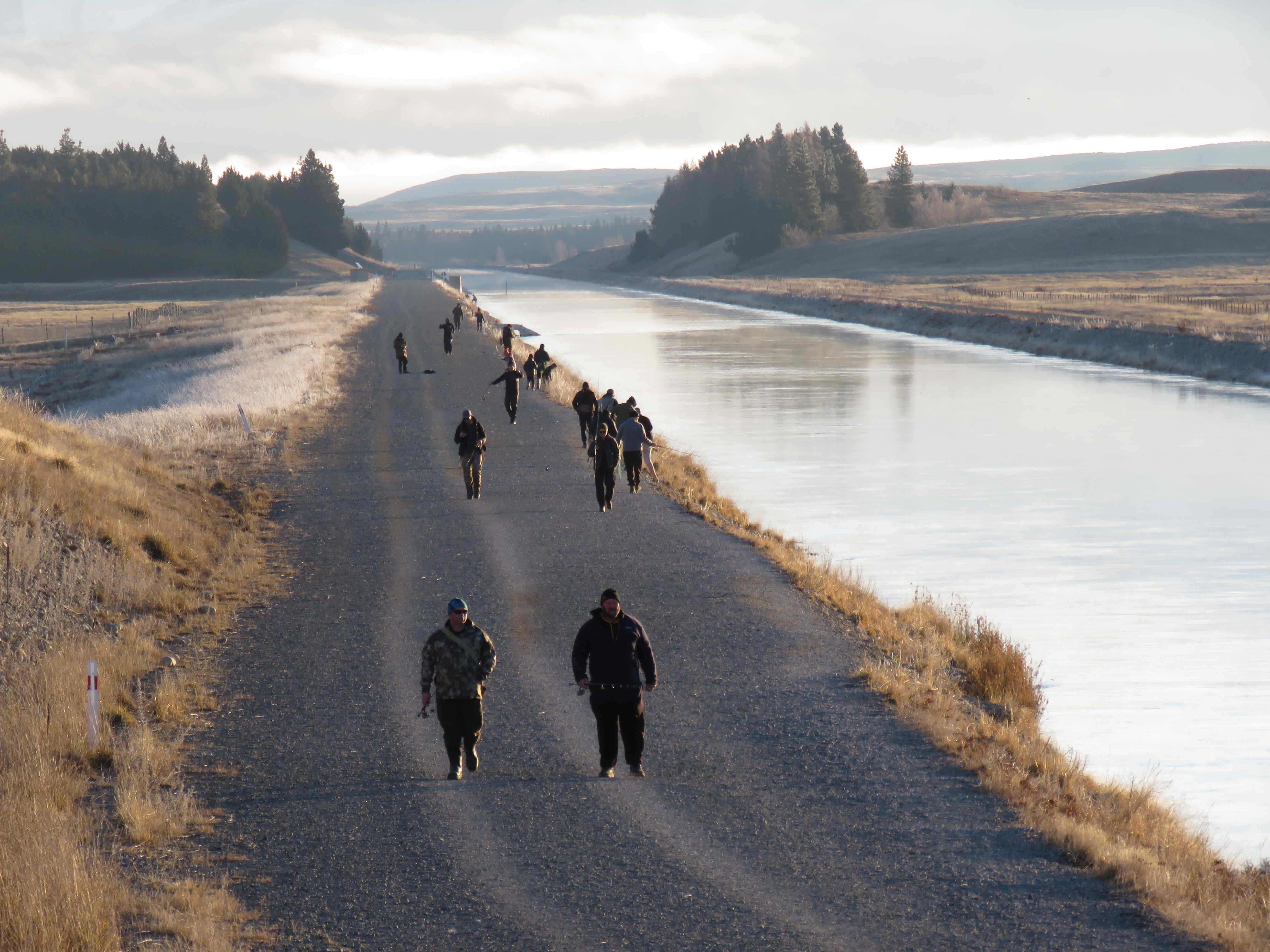 RL csi Dec 5 Find out how many anglers fish the upper Tekapo Canal fishery and what they catch in our online project report photo Rhys Adams2