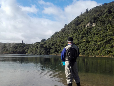 eastern RL March 2019 Autumn fly fishing Lake Tarawera