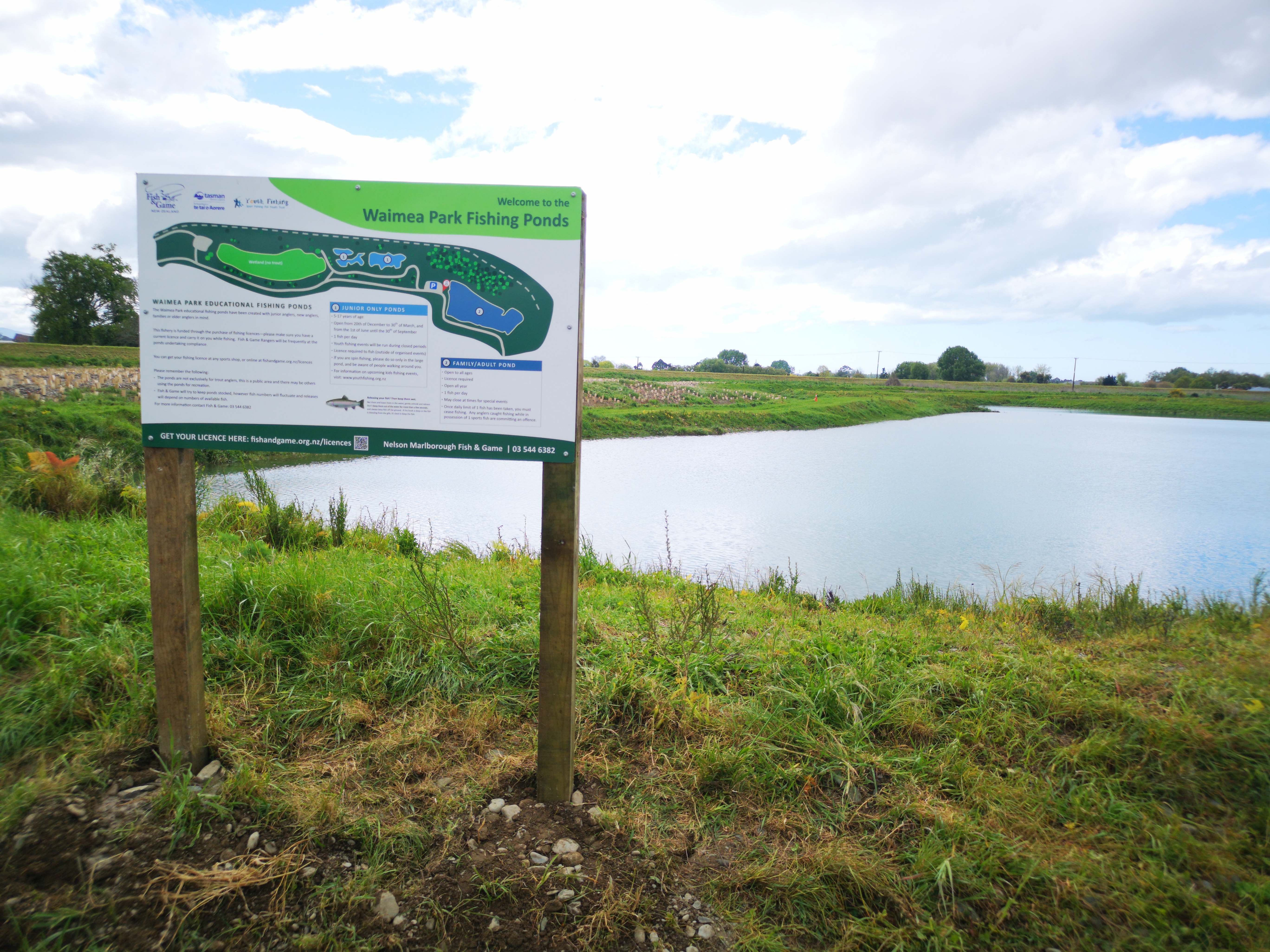 Waimea Park Sign