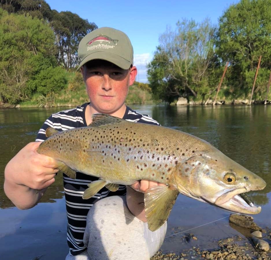 Kaden List Oreti trout 2