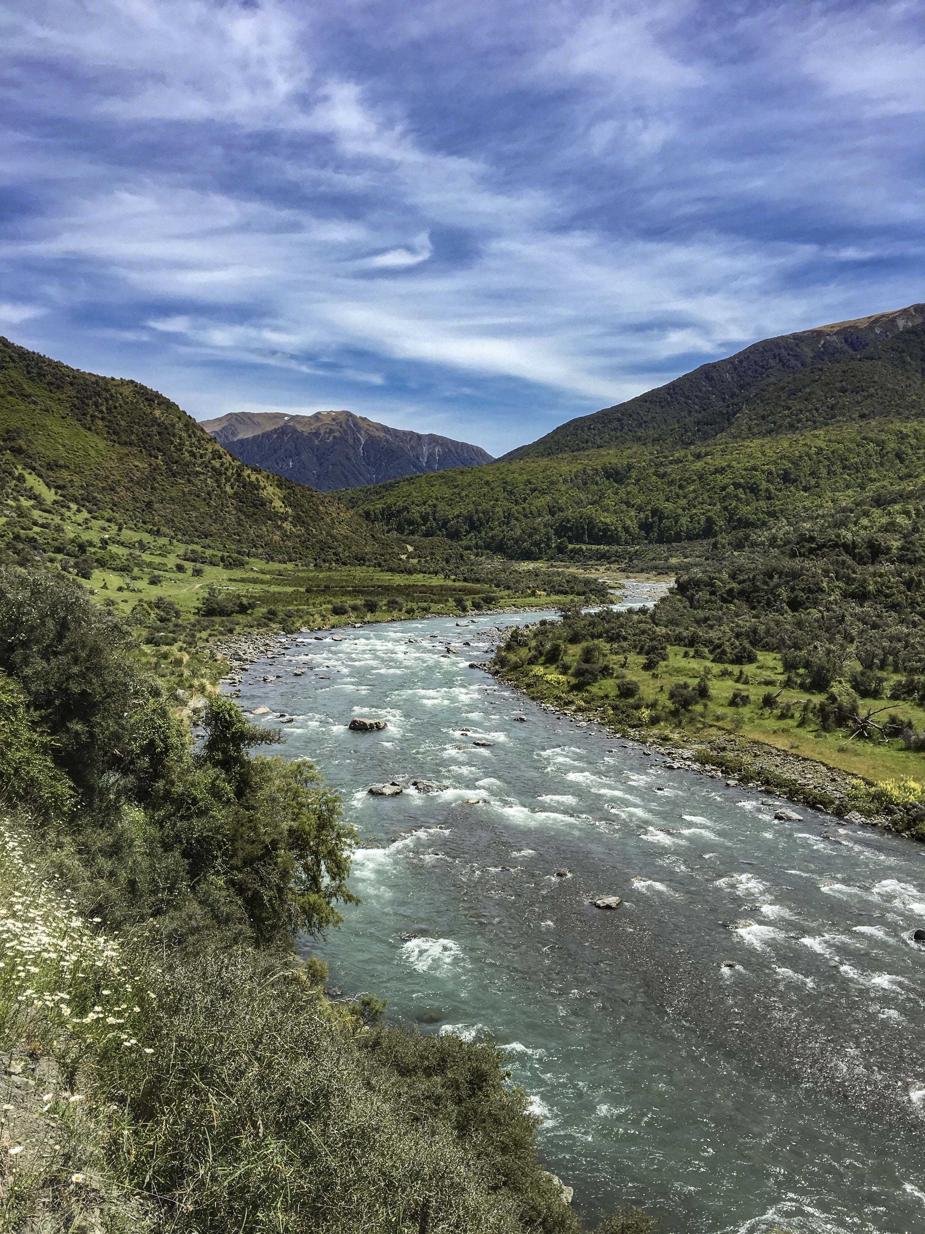 Example of a river starting to clear 1