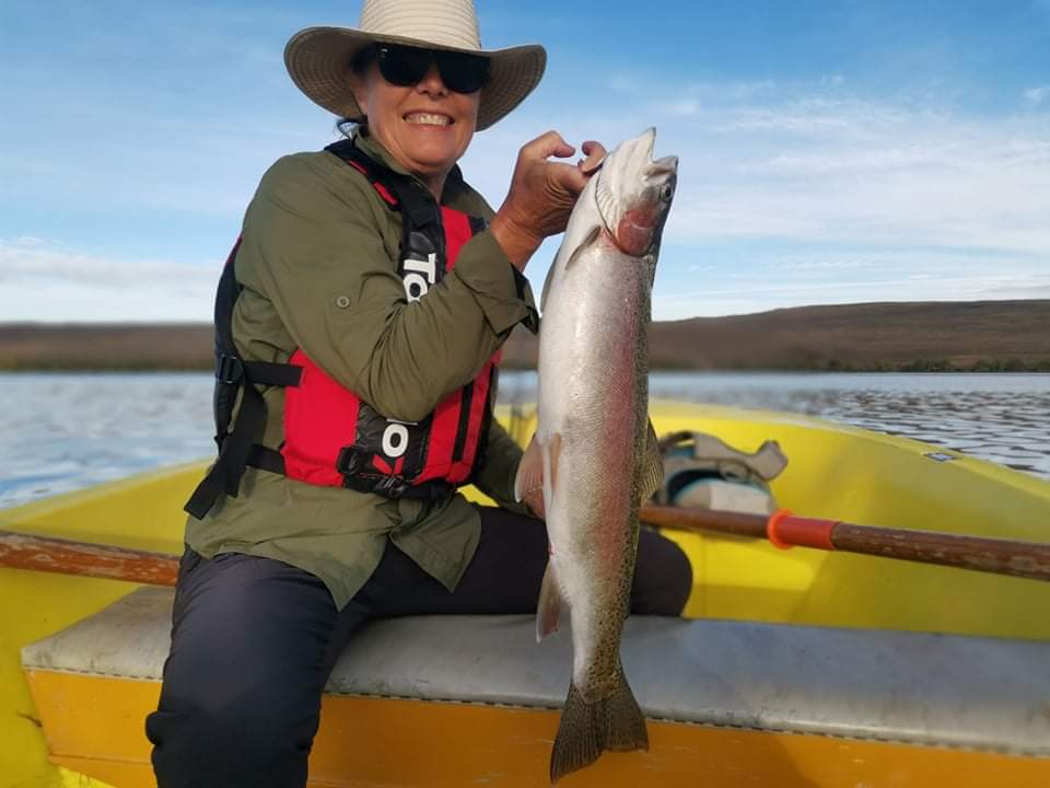 WFR2122.54 Sandra ONeill caught this lovely rainbow at Lake Alexandra last weekend Credit Rob ONeill