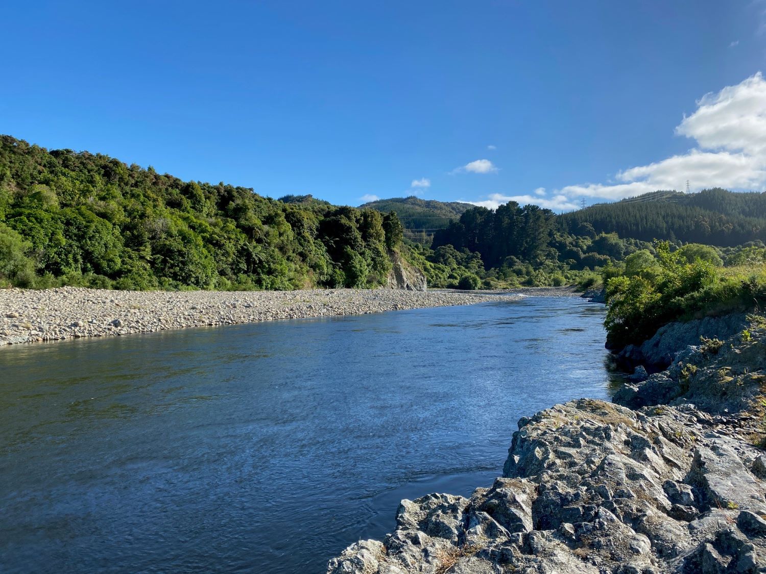 Hutt Whakatikei 12.7cumecs GorgeWEB