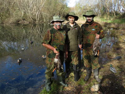 BBcsiJUNE1 The Thomas family travel from Greymouth every opening to hunt in the CSI Region Photo by R Adams