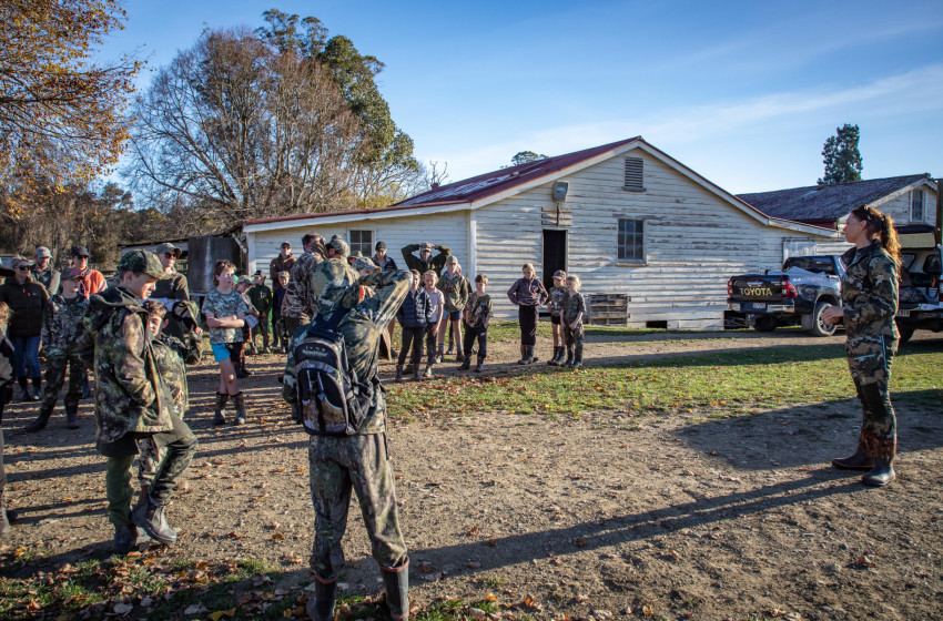 Fostering future hunters with fun experience