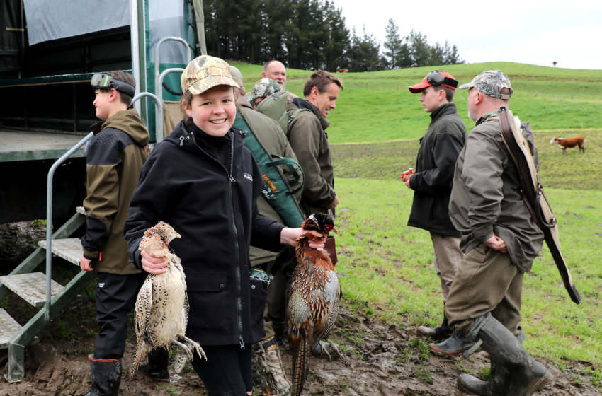 Junior Driven Pheasant Shoot Competition