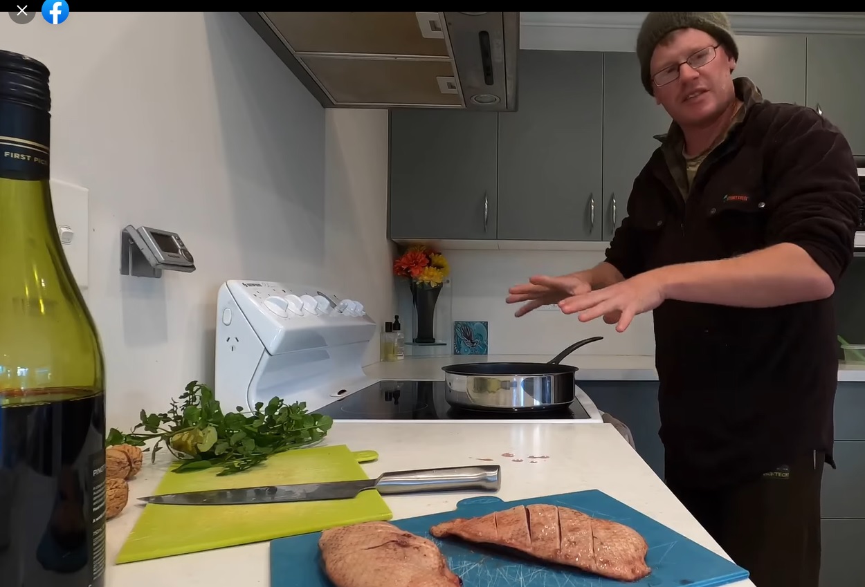 Ben Sowry mallard sliders recipe