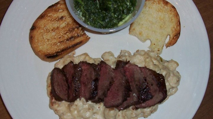 Grilled duck breast