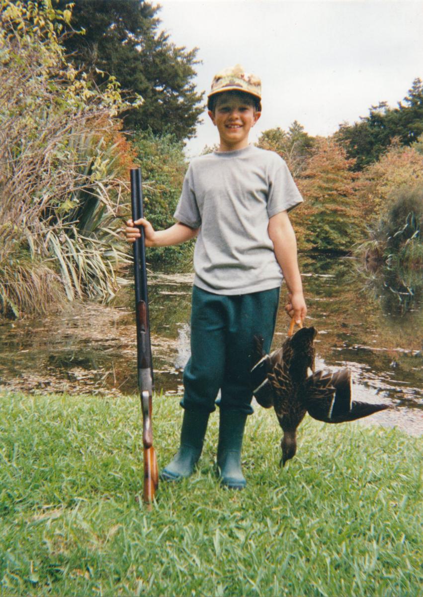 BB Stefan Dyer first duck 16 ga