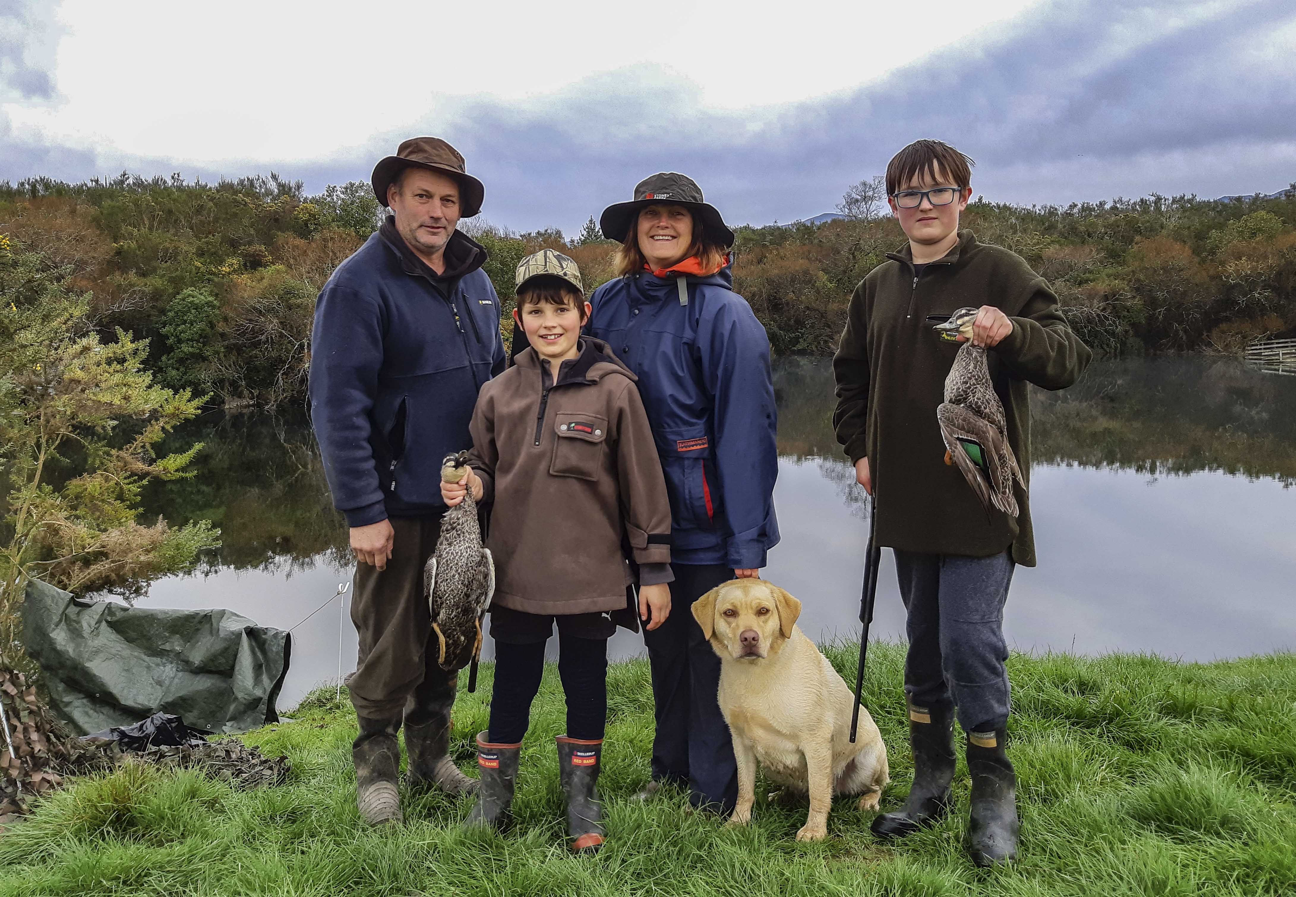 1Byrne Family hunting in the Grey Valley opening morning 2020 1