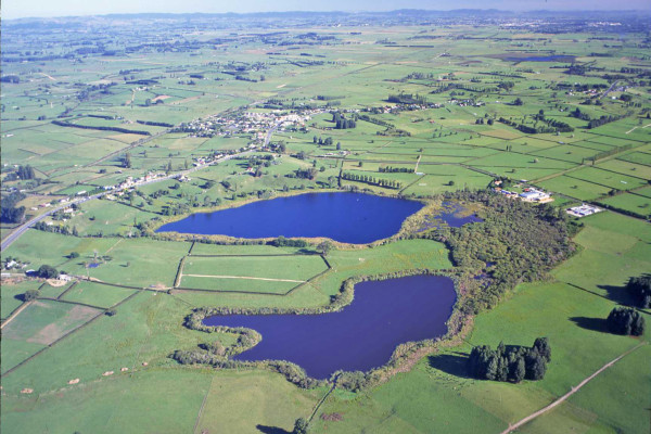 lake rotomanuka aerial