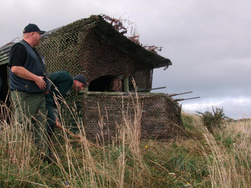TBB2May16. Fish Game Rangers visit a well constructed maimai on opening day.